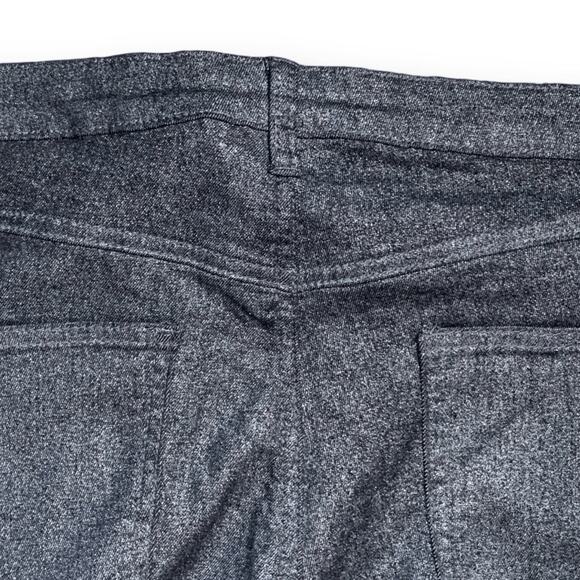 ModCloth Pants Metal Dipped and Dapper Skinny Jeans Black Silver Plus Size 26W - Picture 8 of 12